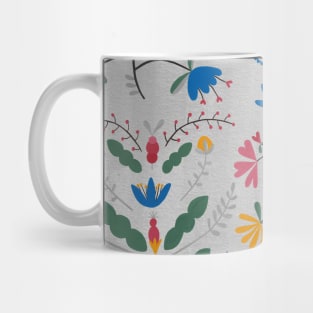 Kurbits – Blue Bell – Scandinavian Folk Art Mug